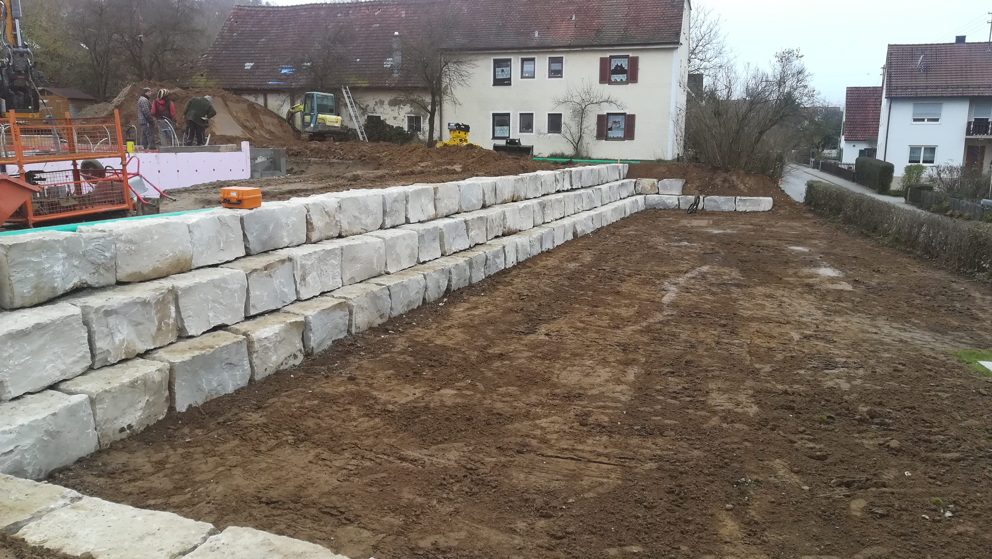 Natursteinmauer Eppishofen
